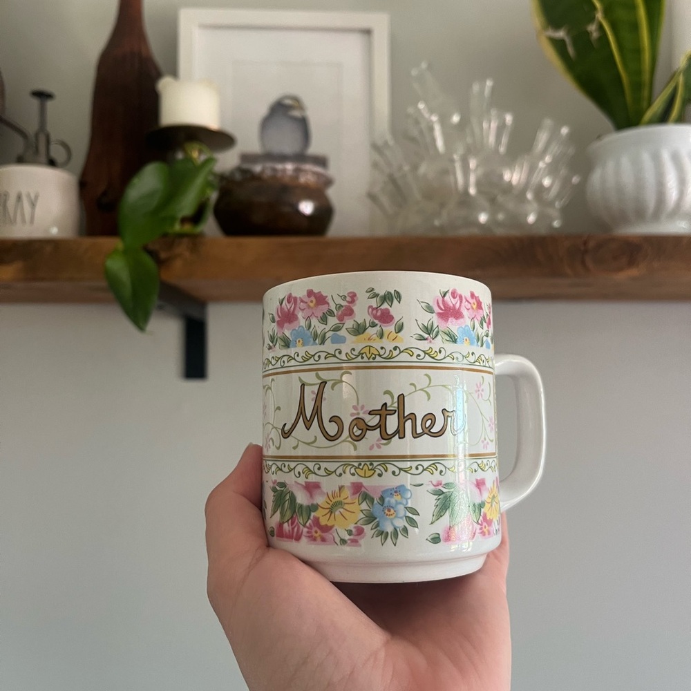 Vintage ‘Mother’ ceramic mug
